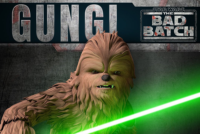 Star Wars The Bad Batch Gungi Poster Feb23