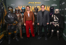Disney+ Shares Photos of Jon Favreau and Pedro Pascal from London Photocall