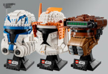 LEGO Star Wars Captain Rex, Commander Cody and Boushh Helmets Available Now