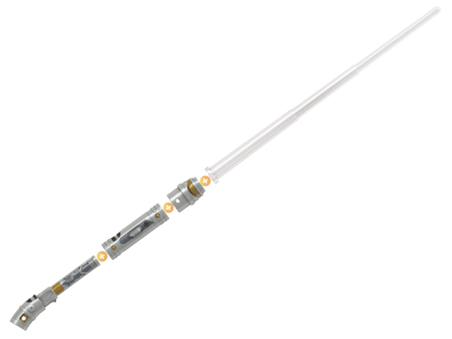 STAR WARS LIGHTSABER FORGE AHSOKA TANO ELECTRONIC WHITE LIGHTSABER 1