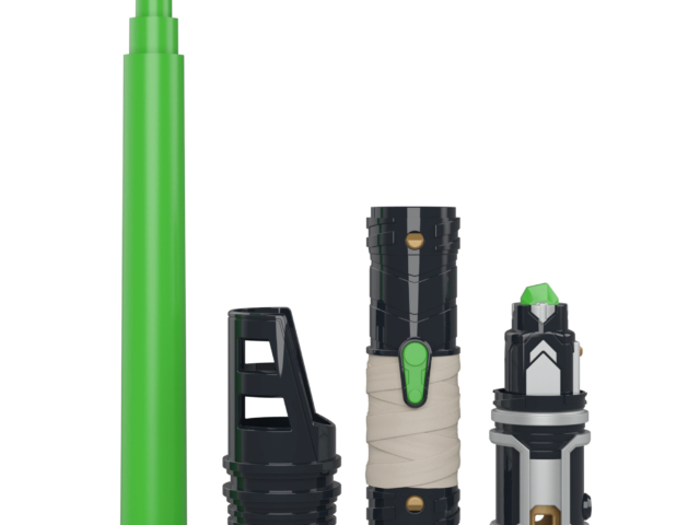 STAR WARS LIGHTSABER FORGE LUKE SKYWALKER GREEN LIGHTSABER 5