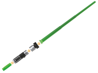 STAR WARS LIGHTSABER FORGE YODA ELECTRONIC GREEN LIGHTSABER 1