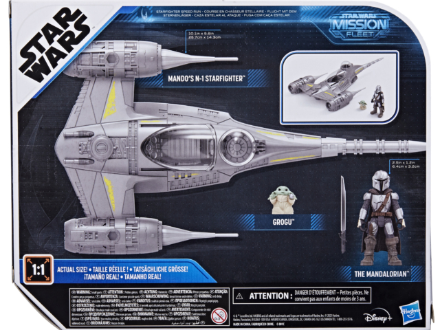 STAR WARS MISSION FLEET MANDO’S N-1 STARFIGHTER SPEED RUN 12