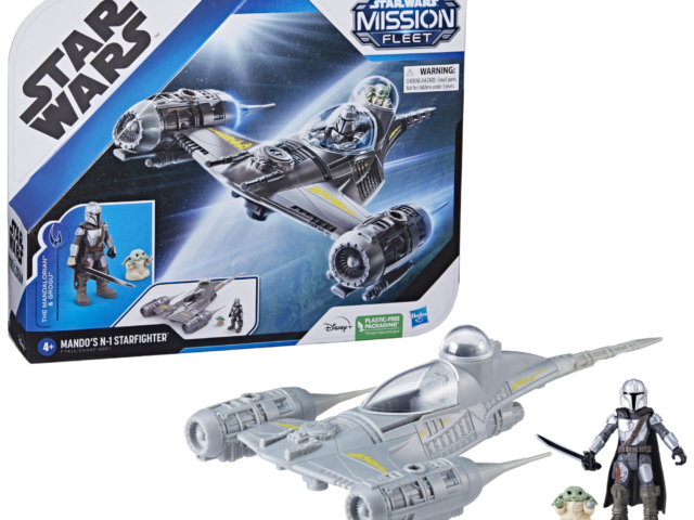 STAR WARS MISSION FLEET MANDO’S N-1 STARFIGHTER SPEED RUN 14