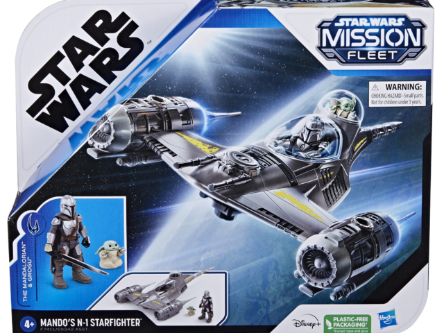 STAR WARS MISSION FLEET MANDO’S N-1 STARFIGHTER SPEED RUN 15