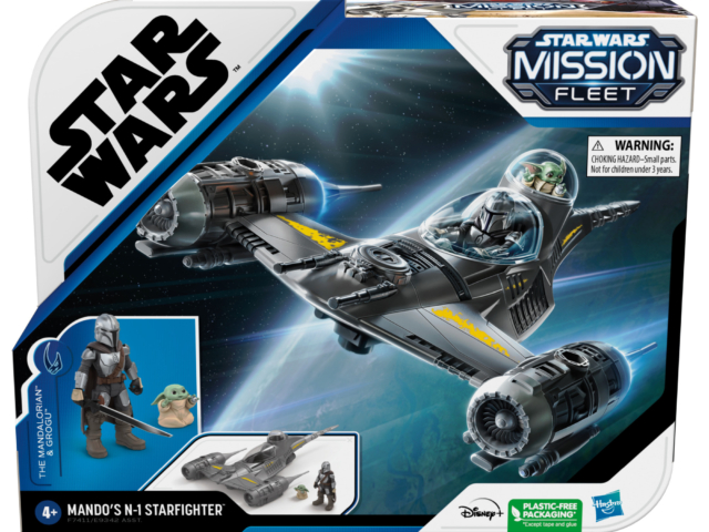 STAR WARS MISSION FLEET MANDO’S N-1 STARFIGHTER SPEED RUN 16