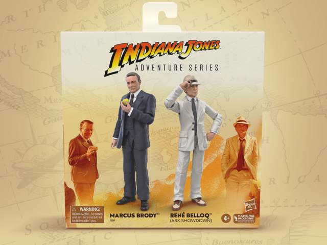 INDIANA JONES ADVENTURE SERIES MARCUS BRODY & RENÉ BELLOQ (ARK SHOWDOWN) Package 1