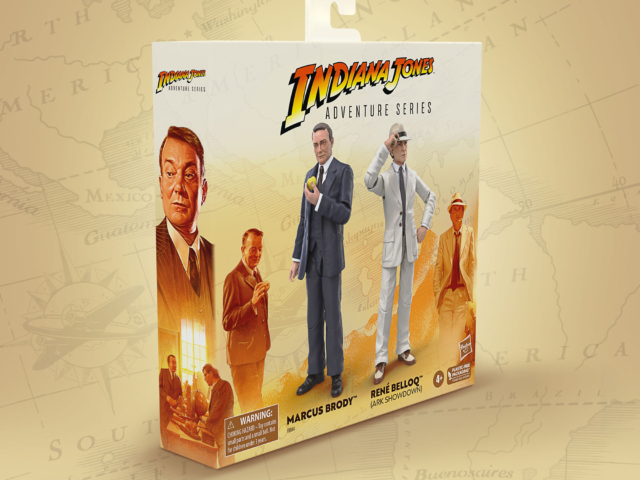 INDIANA JONES ADVENTURE SERIES MARCUS BRODY & RENÉ BELLOQ (ARK SHOWDOWN) Package 2