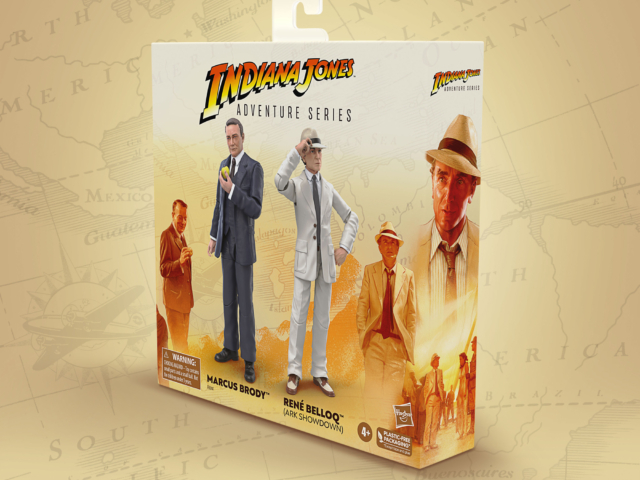 INDIANA JONES ADVENTURE SERIES MARCUS BRODY & RENÉ BELLOQ (ARK SHOWDOWN) Package 3