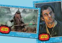 Topps Star Wars Living Set, Week 201: Captain Merumeru and Fixer