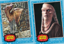 Topps Star Wars Living Set, Week 202: Praster Ommlen and Beezer Fortuna