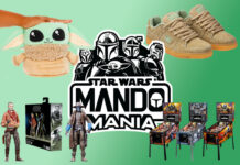 New Products from DC Shoes, Hasbro, Mattel, and Stern Pinball Revealed for Star Wars Mando Mania