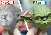 Painting Sideshow’s Yoda Mythos Star Wars Statue | Behind the Scenes