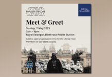 Join Jedi News and UK Garrison at Royal Selangor Store in London on May 7th, 2023
