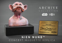 Regal Robot Celebrates 40th Anniversary of Return of the Jedi with Nien Nunb Concept Maquette Replica