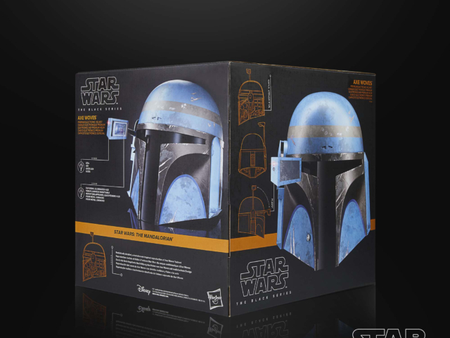 STAR WARS THE BLACK SERIES AXE WOVES PREMIUM ELECTRONIC HELMET 5