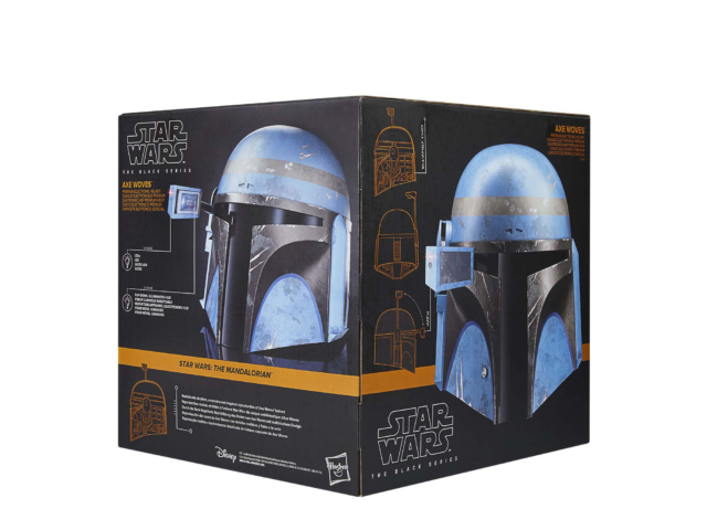 STAR WARS THE BLACK SERIES AXE WOVES PREMIUM ELECTRONIC HELMET 6