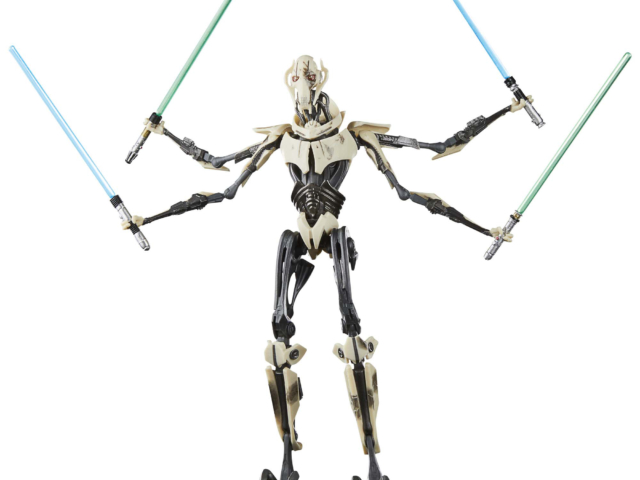 STAR WARS THE BLACK SERIES GAMING GREATS GENERAL GRIEVOUS (BATTLE DAMAGED) 10