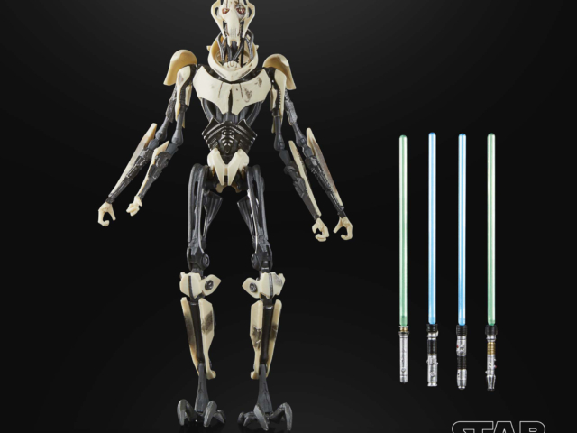 STAR WARS THE BLACK SERIES GAMING GREATS GENERAL GRIEVOUS (BATTLE DAMAGED) 11