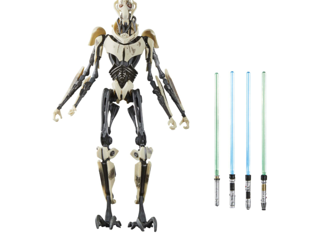 STAR WARS THE BLACK SERIES GAMING GREATS GENERAL GRIEVOUS (BATTLE DAMAGED) 12