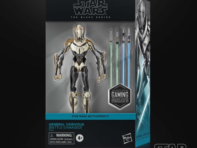 STAR WARS THE BLACK SERIES GAMING GREATS GENERAL GRIEVOUS (BATTLE DAMAGED) 13