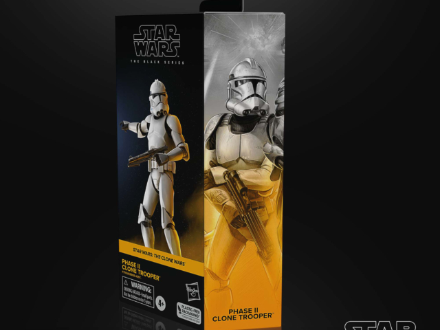 STAR WARS THE BLACK SERIES PHASE II CLONE TROOPER 1
