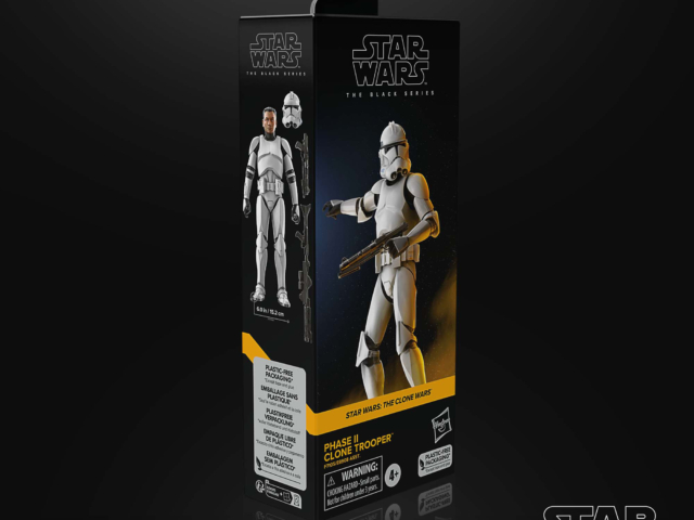 STAR WARS THE BLACK SERIES PHASE II CLONE TROOPER 3