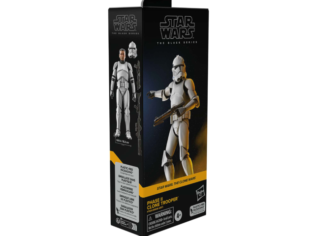 STAR WARS THE BLACK SERIES PHASE II CLONE TROOPER 4