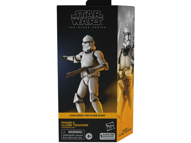 STAR WARS THE BLACK SERIES PHASE II CLONE TROOPER 6