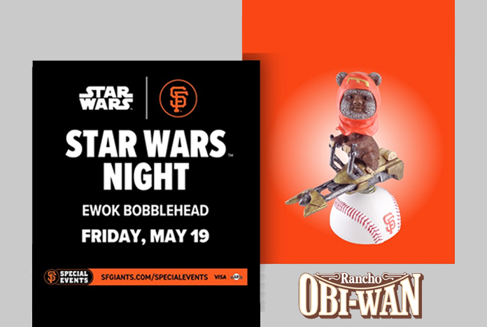 San Francisco Giant Star Wars Night May23