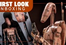 Hot Toys Battle Droid (Geonosis) Sixth Scale Figure from Attack of the Clones Unboxing | First Look