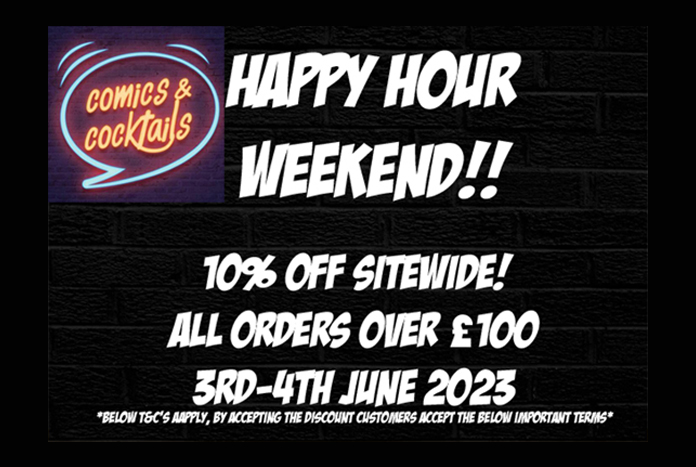 Comics and Cocktails Summer Event Jun23