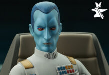 Gentle Giant Ltd. Star Wars: Rebels – Grand Admiral Thrawn (on Throne) Premier Collection Statue