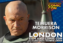Temuera Morrison Attending July’s London Film and Comic Con