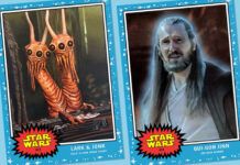 Topps Star Wars Living Set, Week 212: Lark & John and Qui-Gon Jinn