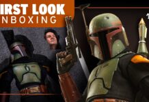 Hot Toys Boba Fett Deluxe 1/4 Scale The Book of Boba Fett Figure Unboxing | First Look