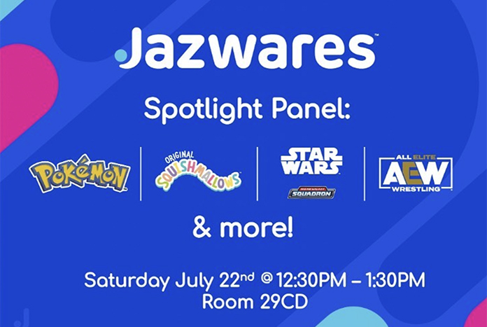 Jazwares SDCC Panel Annoucement Jul23