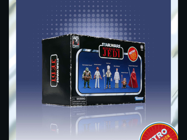 STAR WARS RETRO COLLECTION STAR WARS RETURN OF THE JEDI MULTIPACK 5