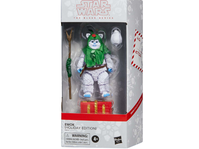 STAR WARS THE BLACK SERIES EWOK (HOLIDAY EDITION) 12