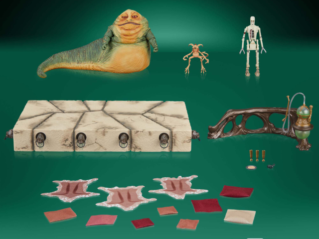 STAR WARS THE VINTAGE COLLECTION JABBA THE HUTT SET 1