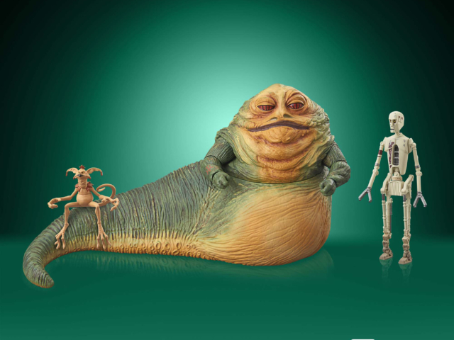 STAR WARS THE VINTAGE COLLECTION JABBA THE HUTT SET 19