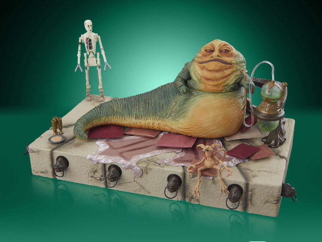 STAR WARS THE VINTAGE COLLECTION JABBA THE HUTT SET 3