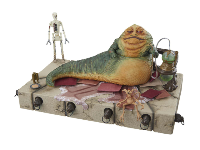 STAR WARS THE VINTAGE COLLECTION JABBA THE HUTT SET 4