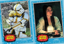 Topps Star Wars Living Set, Week 214: Artillery Stormtrooper and Camie