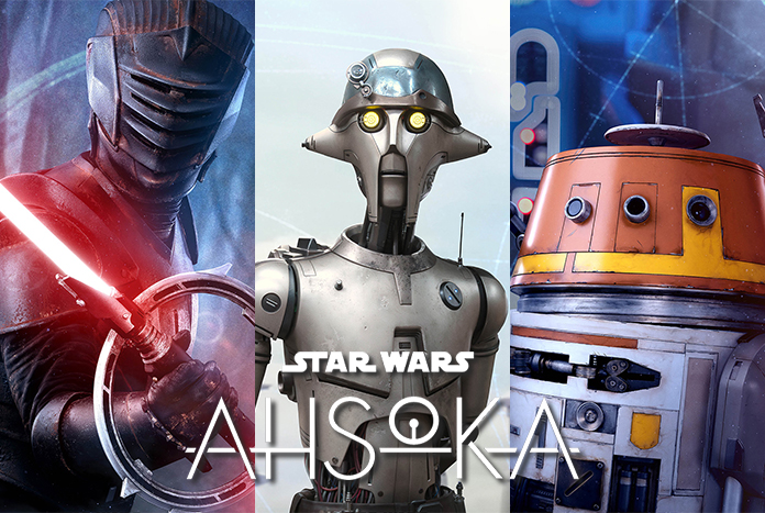Ahsoka Characters Posters Ep1 Ep2 Aug23