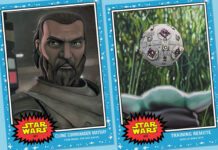 Topps Star Wars Living Set, Week 221: Clone Commander Mayday & Training Remote