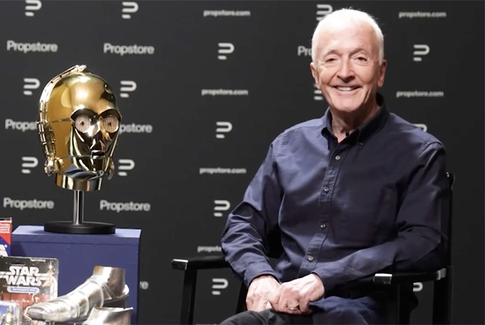 Anthony Daniels C3PO Propstore Auction Video Oct23