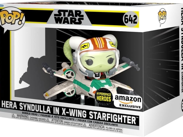 Hyperspace Heroes Hera Syndulla in X-Wing Starfighter Boxed Oct23a