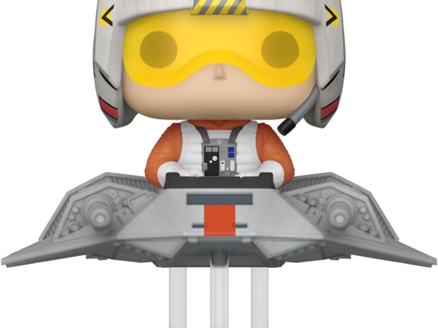 Hyperspace Heroes Luke Skywalker in T-47 Airspeeder Funko Oct23a