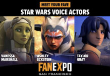 Ashley Eckstein, Taylor Gray and Vanessa Marshall Attending Fan Expo San Francisco